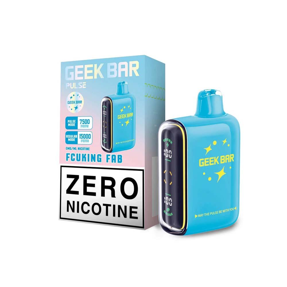 Geek Bar Pulse 15000 Puffs 0% Nicotine 5pk