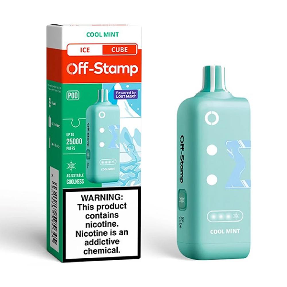Off-Stamp Ice Cube Pod 25000 Puffs 5pk Texas Compliant / Made In Indonesia
